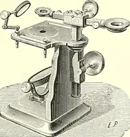 An illustration from The microscope : its construction and management : including technique, photo-micrography, and the past and future of the microscope (1893)
