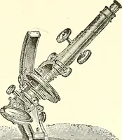 An illustration from The microscope : its construction and management : including technique, photo-micrography, and the past and future of the microscope (1893)