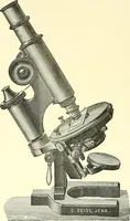 An illustration from The microscope : its construction and management : including technique, photo-micrography, and the past and future of the microscope (1893)