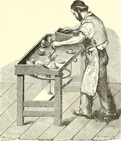 An illustration from The microscope : its construction and management : including technique, photo-micrography, and the past and future of the microscope (1893)