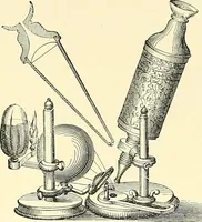An illustration from The microscope : its construction and management : including technique, photo-micrography, and the past and future of the microscope (1893)