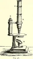 An illustration from The microscope : its construction and management : including technique, photo-micrography, and the past and future of the microscope (1893)