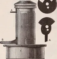 An illustration from The microscope and its revelations (1891)