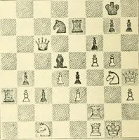 An illustration from The middle game in chess (1922)