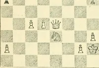 An illustration from The middle game in chess (1922)