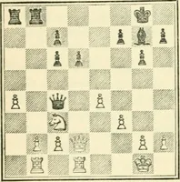An illustration from The middle game in chess (1922)