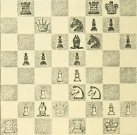 An illustration from The middle game in chess (1922)