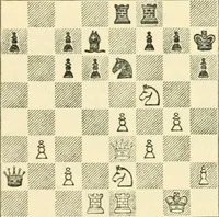 An illustration from The middle game in chess (1922)