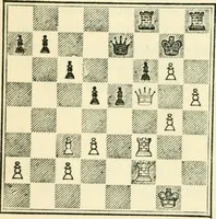 An illustration from The middle game in chess (1922)