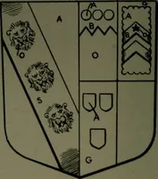 An illustration from Middlesex pedigrees, as collected by Richard Mundy in Harleian ms. no. 1551 (1914)