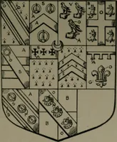 An illustration from Middlesex pedigrees, as collected by Richard Mundy in Harleian ms. no. 1551 (1914)