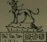 An illustration from Middlesex pedigrees, as collected by Richard Mundy in Harleian ms. no. 1551 (1914)