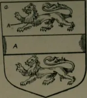 An illustration from Middlesex pedigrees, as collected by Richard Mundy in Harleian ms. no. 1551 (1914)