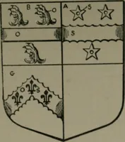 An illustration from Middlesex pedigrees, as collected by Richard Mundy in Harleian ms. no. 1551 (1914)
