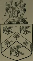 An illustration from Middlesex pedigrees, as collected by Richard Mundy in Harleian ms. no. 1551 (1914)