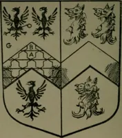 An illustration from Middlesex pedigrees, as collected by Richard Mundy in Harleian ms. no. 1551 (1914)