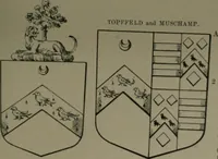 An illustration from Middlesex pedigrees, as collected by Richard Mundy in Harleian ms. no. 1551 (1914)