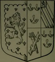 An illustration from Middlesex pedigrees, as collected by Richard Mundy in Harleian ms. no. 1551 (1914)
