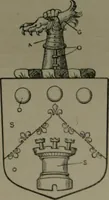 An illustration from Middlesex pedigrees, as collected by Richard Mundy in Harleian ms. no. 1551 (1914)