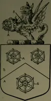 An illustration from Middlesex pedigrees, as collected by Richard Mundy in Harleian ms. no. 1551 (1914)
