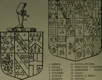 An illustration from Middlesex pedigrees, as collected by Richard Mundy in Harleian ms. no. 1551 (1914)