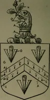 An illustration from Middlesex pedigrees, as collected by Richard Mundy in Harleian ms. no. 1551 (1914)
