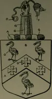An illustration from Middlesex pedigrees, as collected by Richard Mundy in Harleian ms. no. 1551 (1914)