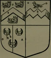 An illustration from Middlesex pedigrees, as collected by Richard Mundy in Harleian ms. no. 1551 (1914)