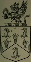 An illustration from Middlesex pedigrees, as collected by Richard Mundy in Harleian ms. no. 1551 (1914)