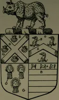 An illustration from Middlesex pedigrees, as collected by Richard Mundy in Harleian ms. no. 1551 (1914)