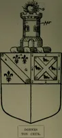 An illustration from Middlesex pedigrees, as collected by Richard Mundy in Harleian ms. no. 1551 (1914)