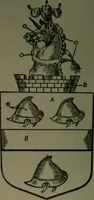 An illustration from Middlesex pedigrees, as collected by Richard Mundy in Harleian ms. no. 1551 (1914)