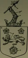 An illustration from Middlesex pedigrees, as collected by Richard Mundy in Harleian ms. no. 1551 (1914)