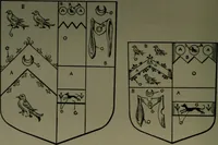 An illustration from Middlesex pedigrees, as collected by Richard Mundy in Harleian ms. no. 1551 (1914)