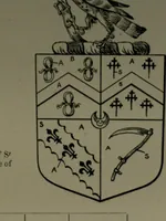 An illustration from Middlesex pedigrees, as collected by Richard Mundy in Harleian ms. no. 1551 (1914)