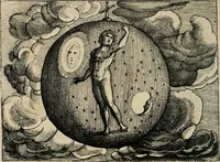 An illustration from [Mikrokosmos] : Paruus mundus (1644)