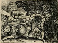 An illustration from [Mikrokosmos] : Paruus mundus (1644)