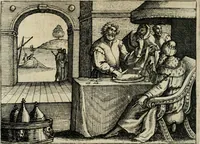 An illustration from [Mikrokosmos] : Paruus mundus (1644)