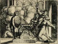 An illustration from [Mikrokosmos] : Paruus mundus (1644)