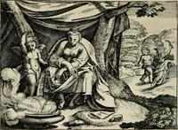 An illustration from [Mikrokosmos] : Paruus mundus (1644)