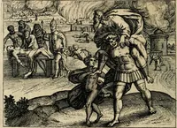 An illustration from [Mikrokosmos] : Paruus mundus (1644)