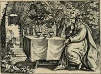 An illustration from [Mikrokosmos] : Paruus mundus (1644)