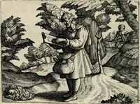 An illustration from [Mikrokosmos] : Paruus mundus (1644)