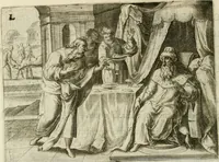 An illustration from Mikrokosmos = Parvvs mvndvs (1579)