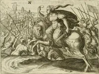 An illustration from Mikrokosmos = Parvvs mvndvs (1579)