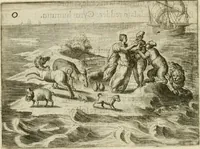 An illustration from Mikrokosmos = Parvvs mvndvs (1579)