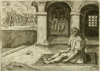 An illustration from Mikrokosmos = Parvvs mvndvs (1579)