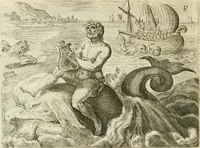 An illustration from Mikrokosmos = Parvvs mvndvs (1579)