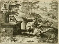 An illustration from Mikrokosmos = Parvvs mvndvs (1579)