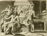 An illustration from Mikrokosmos = Parvvs mvndvs (1579)